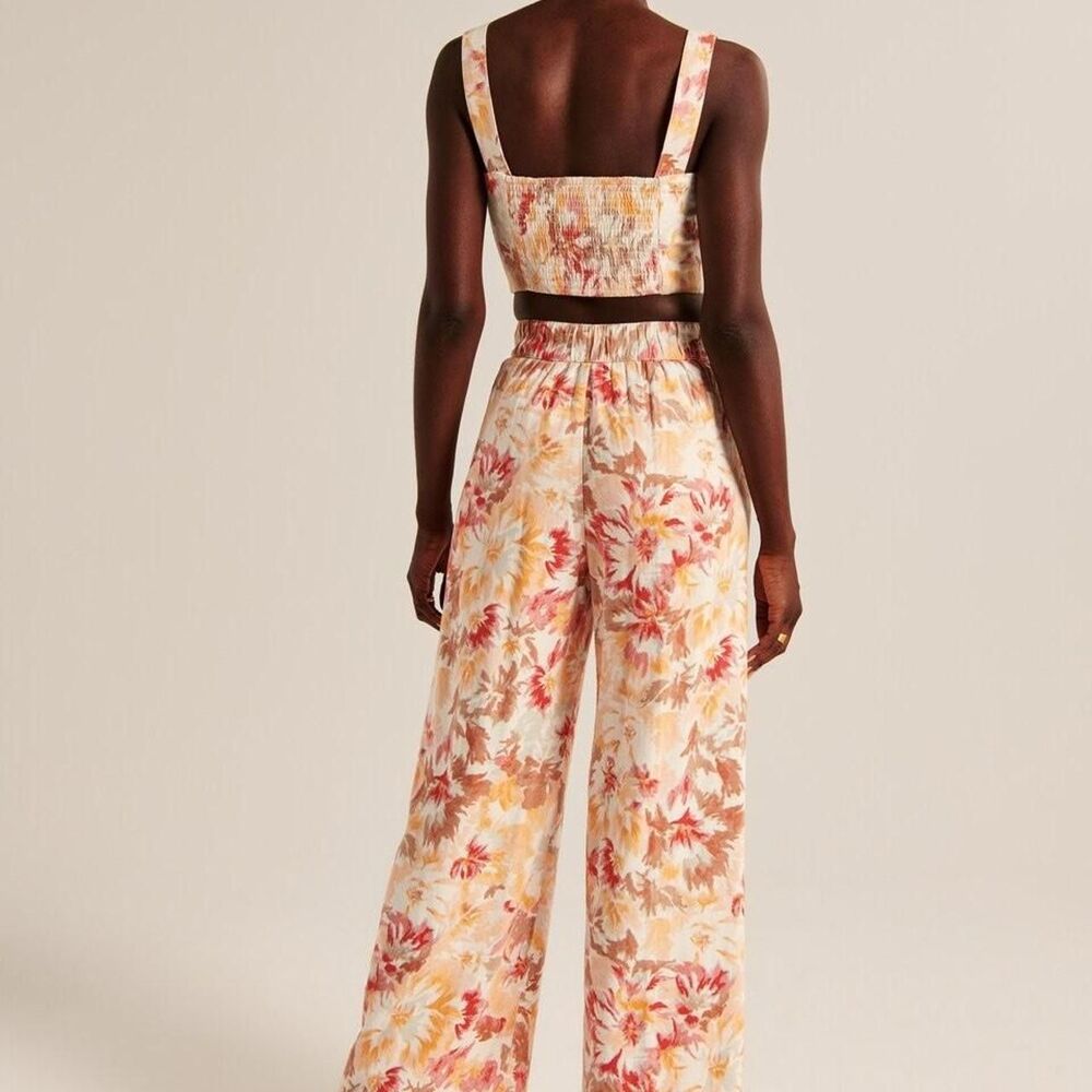 Abercrombie & Fitch Floral Linen Blend Set - Picture 3 of 8